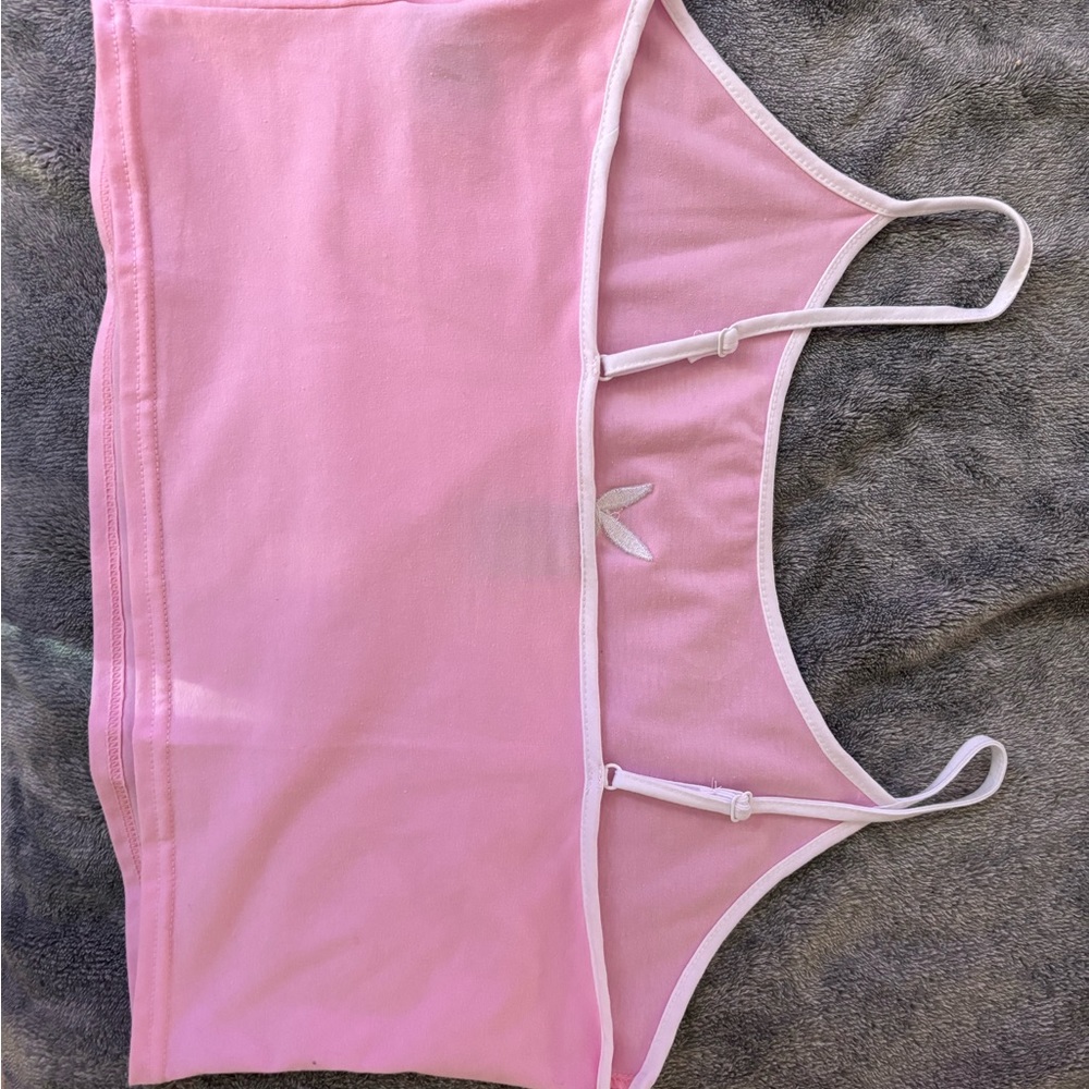 🩷SOLD🩷Pink playboy cropped tank